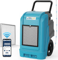 ALORAIR 190 PPD LGR Commercial Dehumidifier with Pump & Drain Hose, Smart APP Control up to 2,600 Sq.Ft Industrial Dehu for Home, Water Damage Restore, Basements, Job Sites, 5 Years Limited Warranty