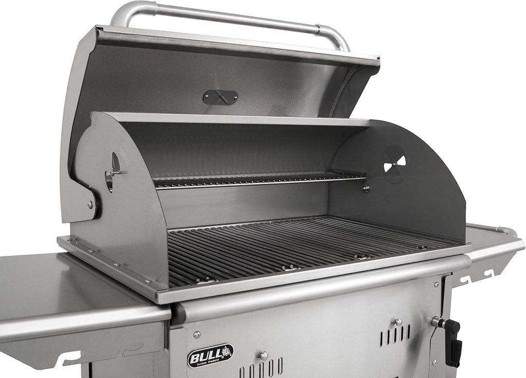 Bull Outdoor Products 88000 Bison Charcoal Grill Cart, Stainless Steel