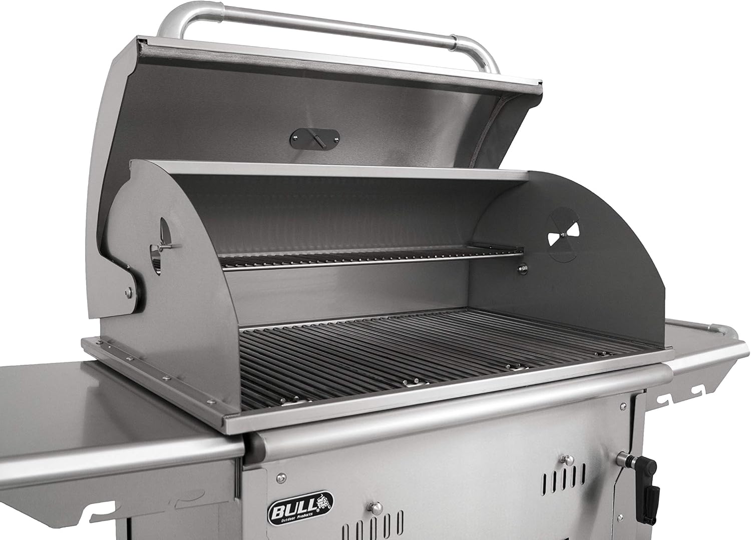 Bull Outdoor Products 88000 Bison Charcoal Grill Cart, Stainless Steel