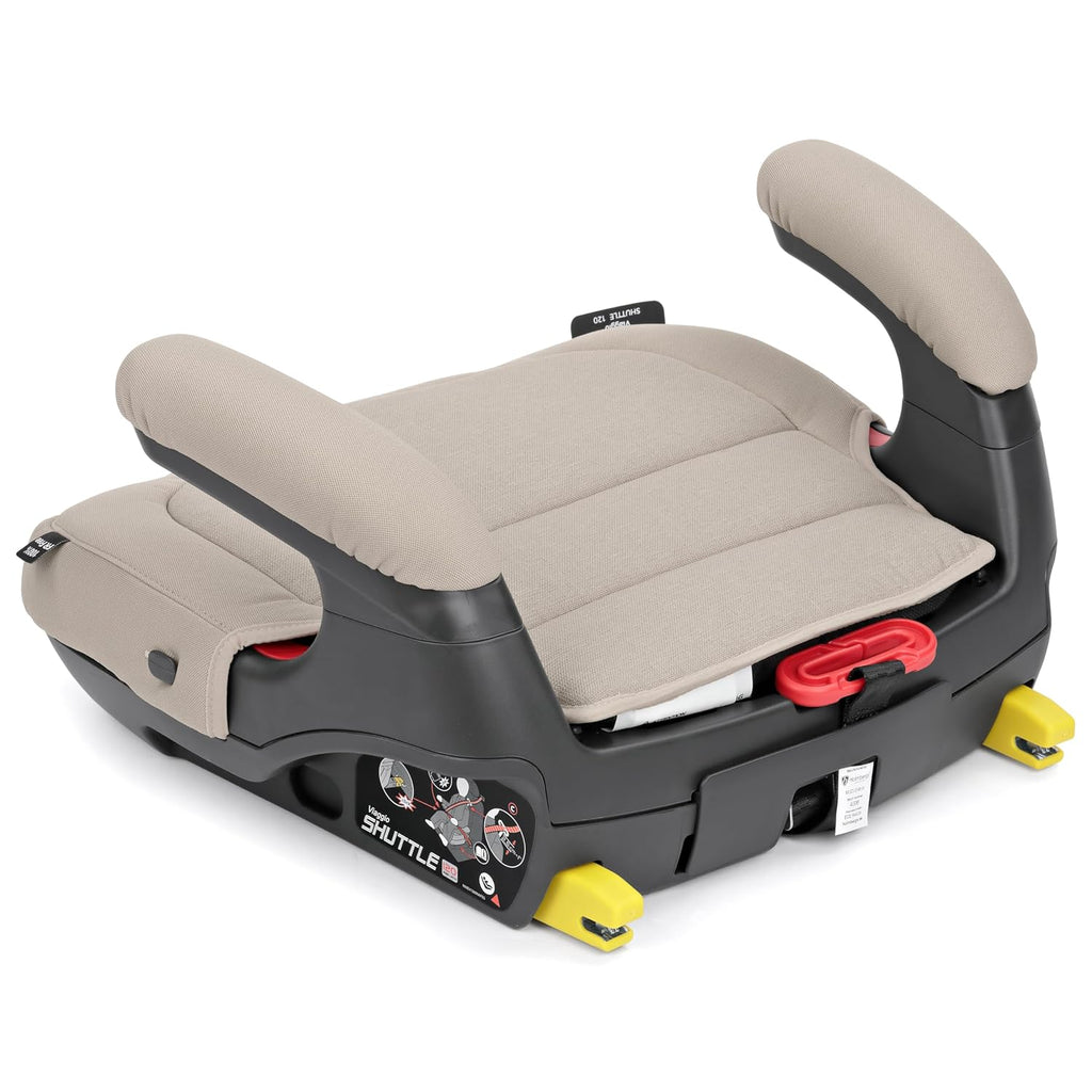 Peg Perego Viaggio Shuttle - Booster Car Seat - for Children from 40 to 120 lbs - Made in Italy - Astral (Beige)