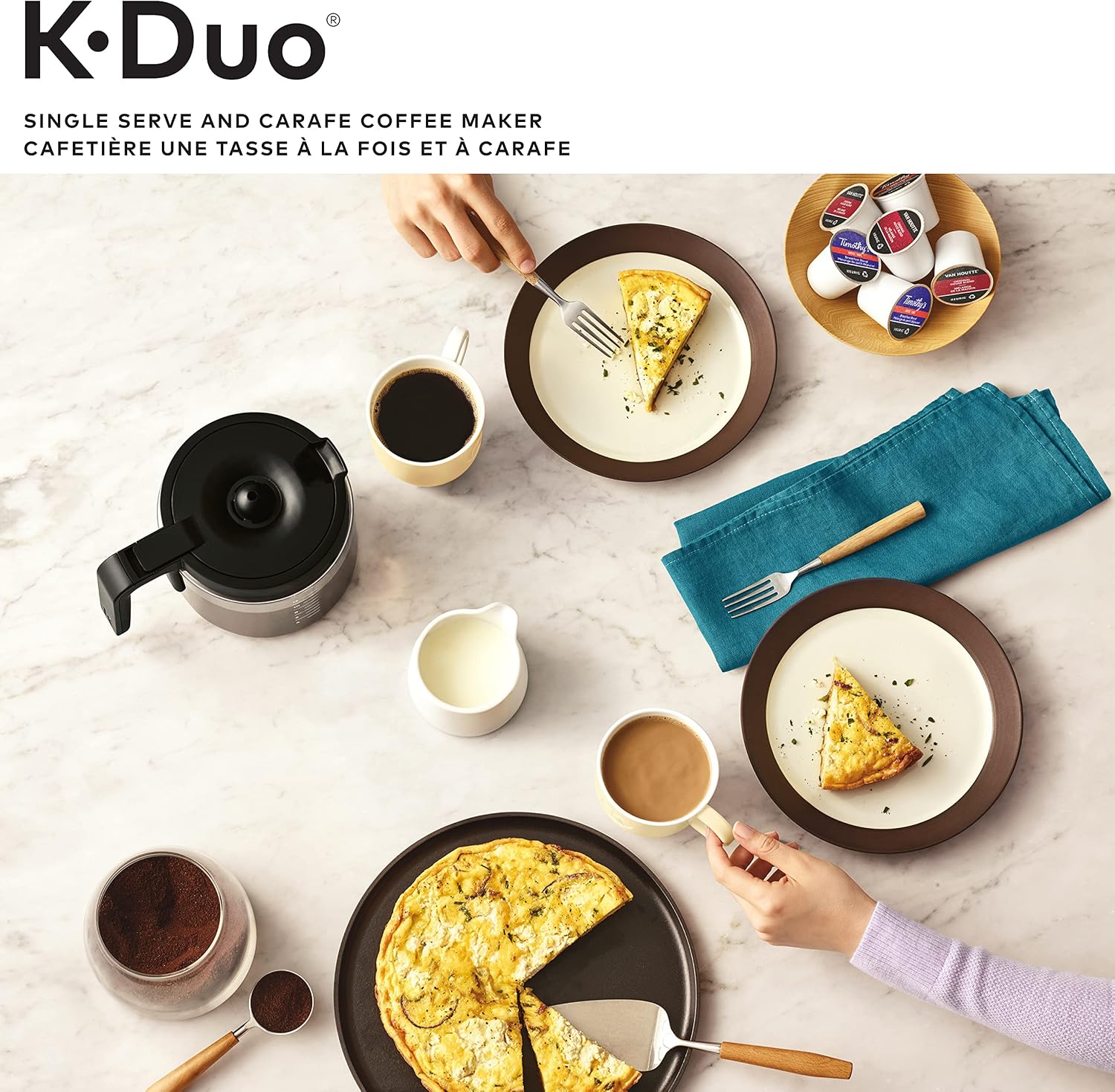 K-Duo Single Serve and Carafe Coffee Maker