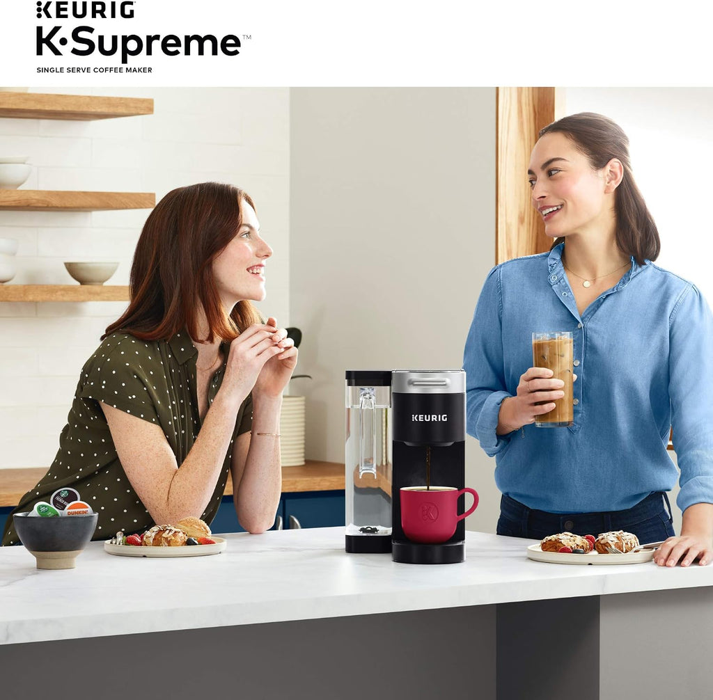 Keurig K-Supreme Single Serve Coffee Maker with Dunkin' Original Blend Medium Roast, 60 K-Cup Pods