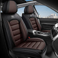 2 Seat Covers for Infiniti QX80 2000-2026 Breathable Car Seat Covers,Anti-Slip Waterproof Car Seat Protectors with Airbag,Automotive Vehicle Cushion with Storage Pockets (Standard,Brown)