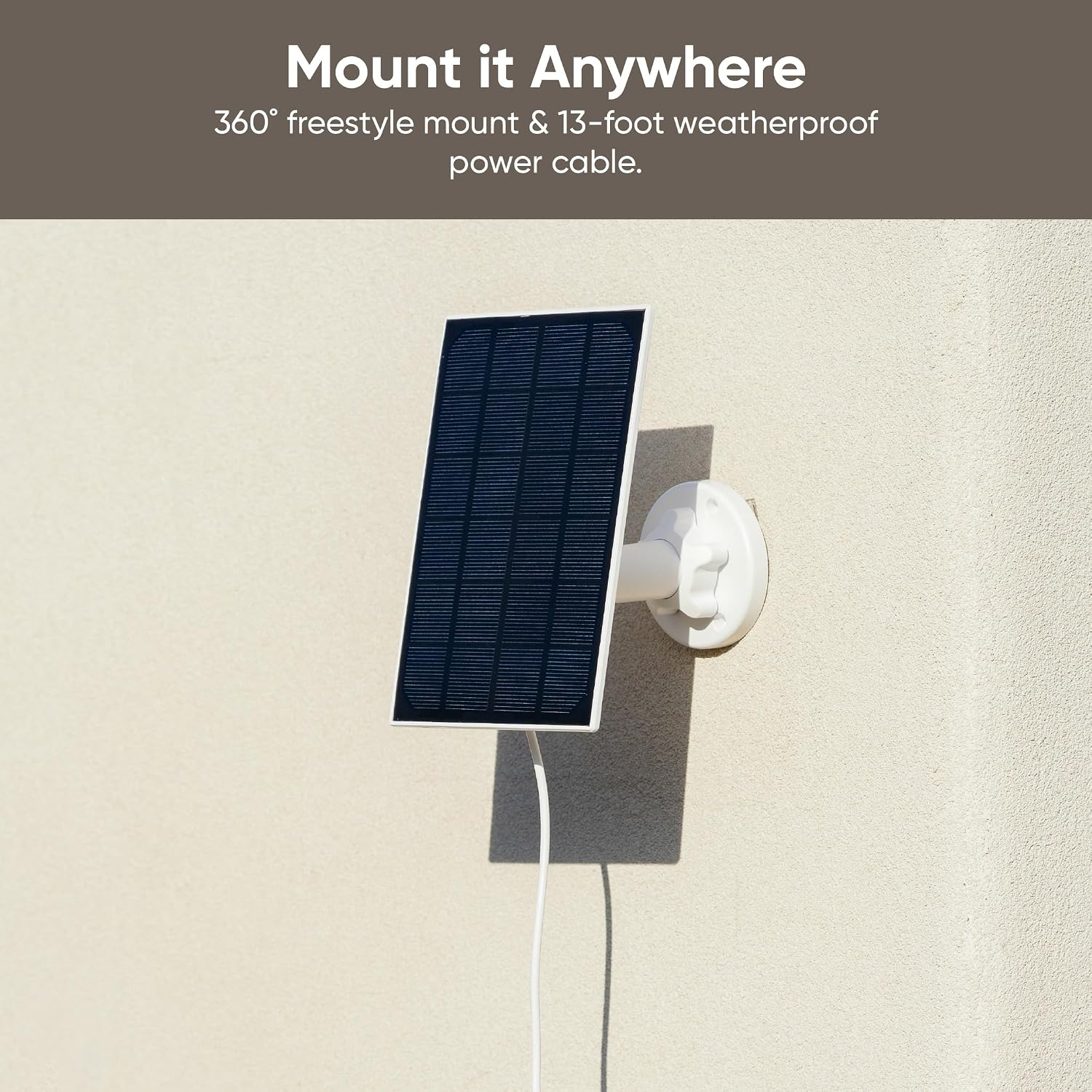 WYZE Wireless Outdoor/Indoor Battery Security Camera, 2.5K HDR Color Night Vision, Motion Detection, Spotlight&Siren, 2-Way Audio, Alexa&Google Assistant Compatible Solar Panel for Solar Charging
