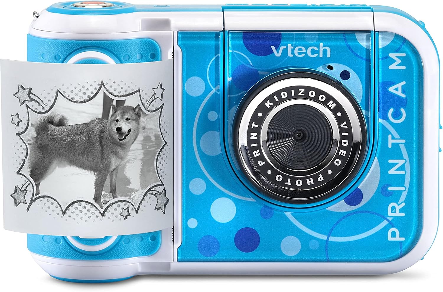 VTech KidiZoom PrintCam, High-Definition Digital Camera for Photos and Videos, Instant Prints, Flip-Out Selfie Camera, Kids Age 4 and up