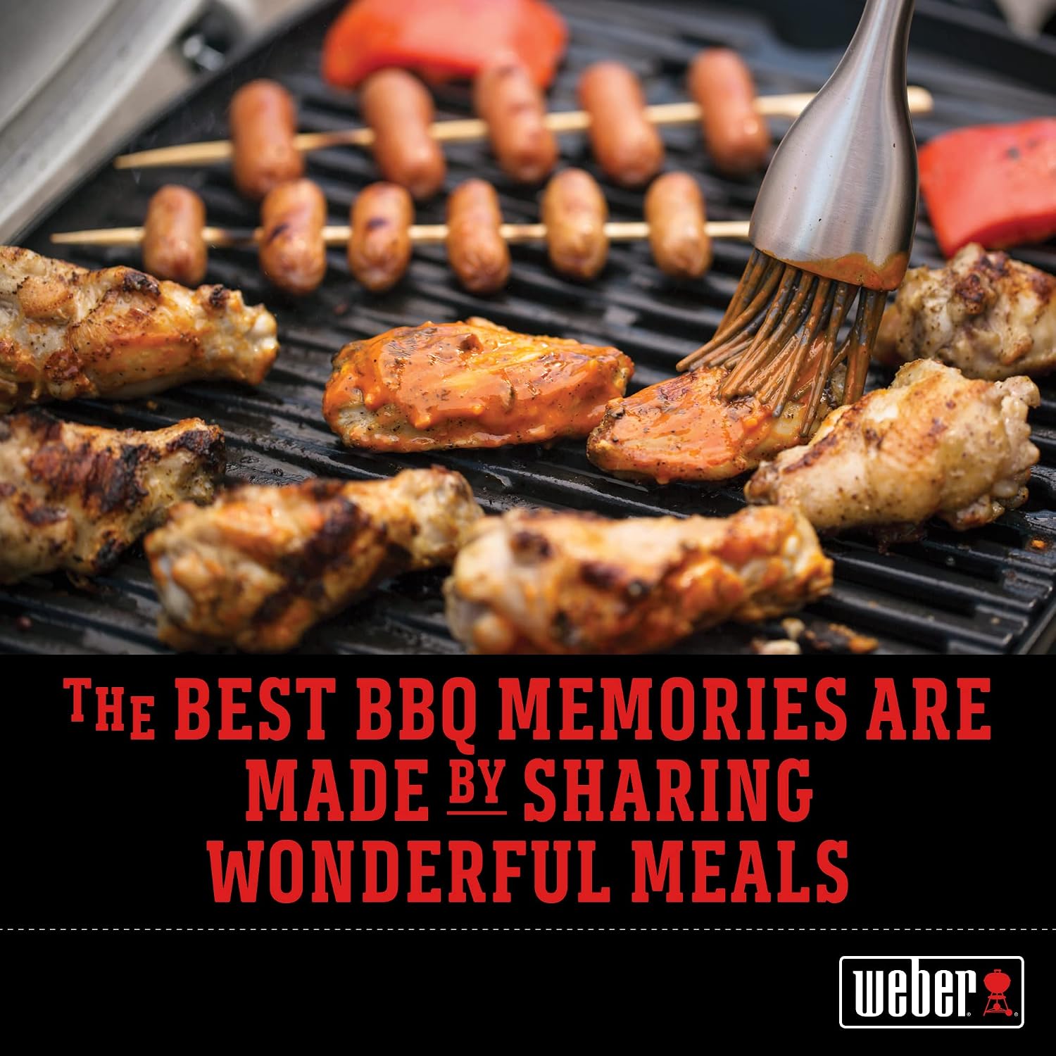 Weber The Ranch Charcoal Kettle Grill, 37' – Massive Outdoor BBQ Grill with Stainless Steel Hinged Cooking Grate, Tuck-Away™ Lid Holder & Porcelain‑Enameled Bowl