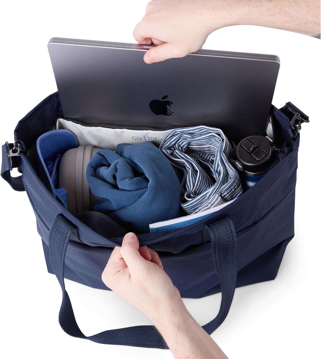 Moment Everything Travel Tote – 19L Weatherproof Camera & Tech Bag with Padded Laptop Sleeve & Crossbody Strap