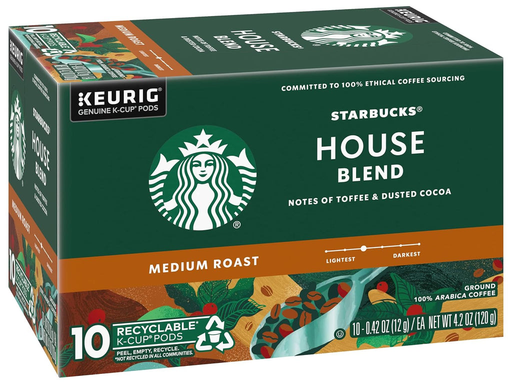 Starbucks House Blend, K-Cup for Keurig Brewers, 160 Count