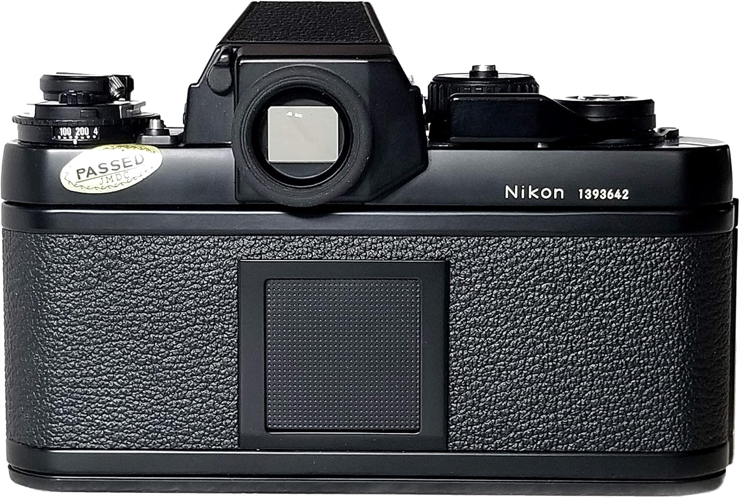 Nikon F3 with DE-2 viewfinder professional SLR film camera; body only, no lens