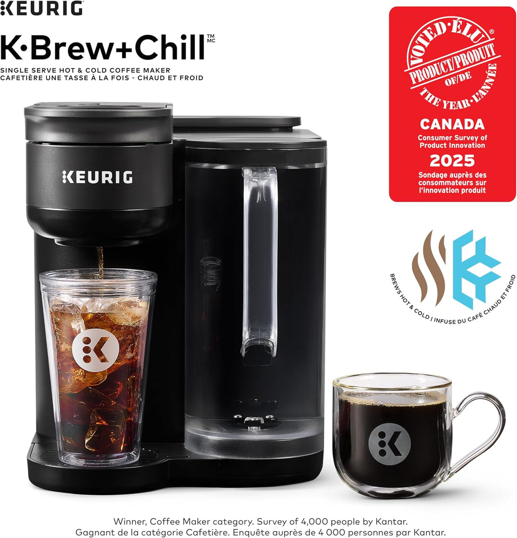 K-Brew+Chill, Single Serve Hot & Cold K-Cup Pod Coffee Maker