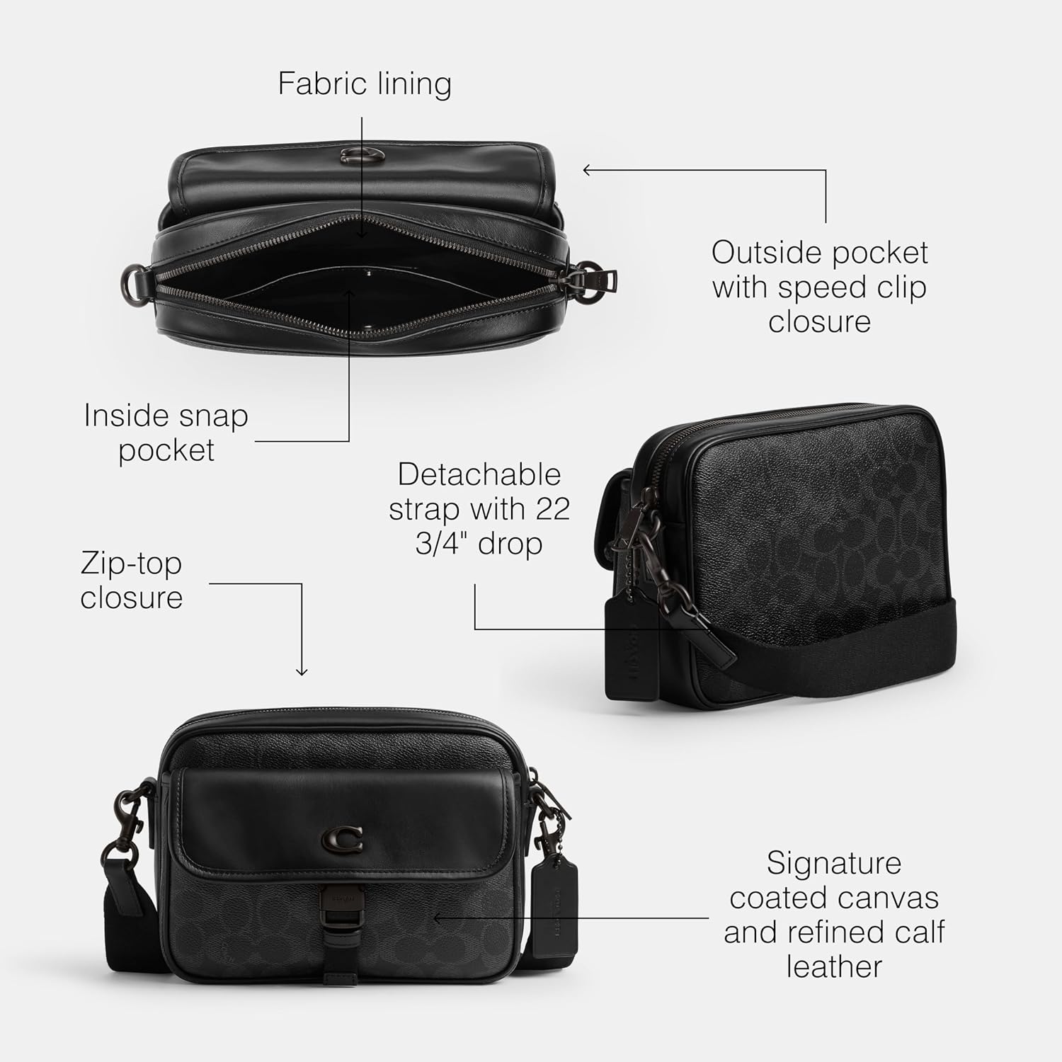 Coach Knox Camera Bag