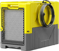 190Pints High Efficiency Commercial Dehumidifier for Basements-6000 Sq.Ft. Industrial Grade Dehumidifiers with Pump & Drain Hose for Crawl Spaces Water Damage Restoration-Light Yellow-1PC