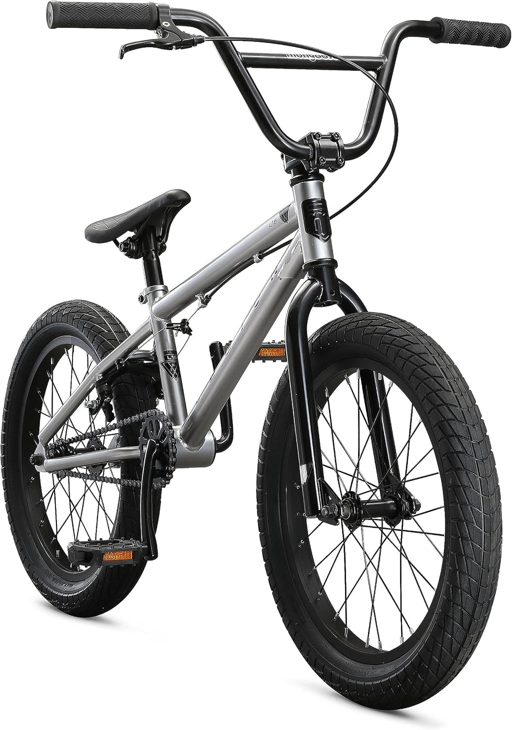 Mongoose Legion BMX Bike, Hi-Ten Steel Frame, 25x9T, 36x16T or 40x16T Gearing