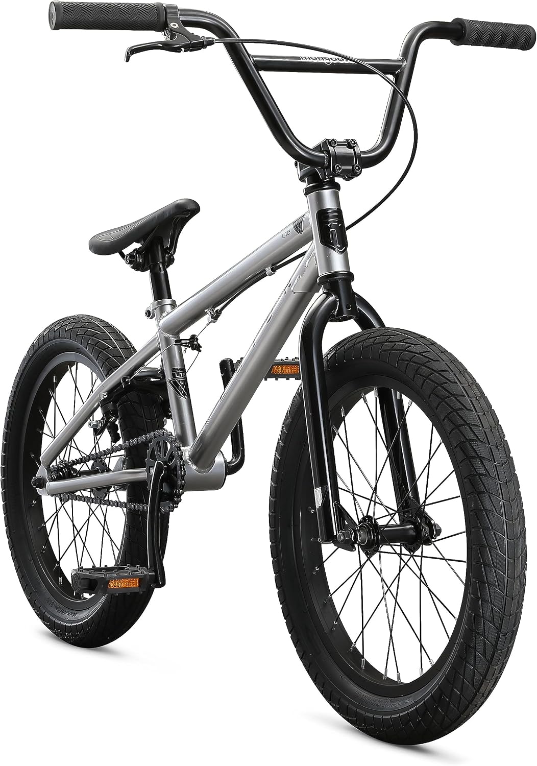 Mongoose Legion BMX Bike, Hi-Ten Steel Frame, 25x9T, 36x16T or 40x16T Gearing