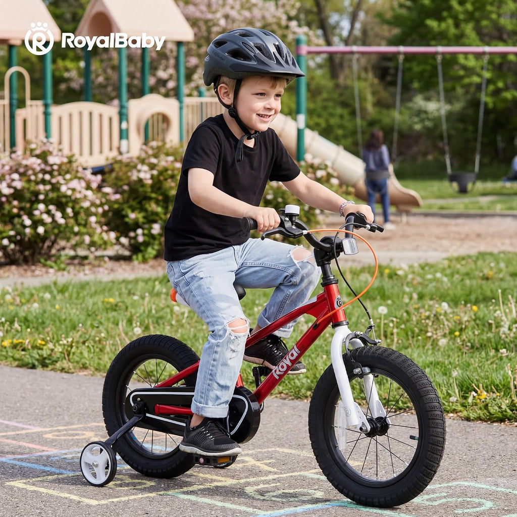 RoyalBaby Kids Bike with Dual Handbrake for Beginners,12 14 16 18 20 Inch Bicycle for Boys & Girls Ages 3-10 Years