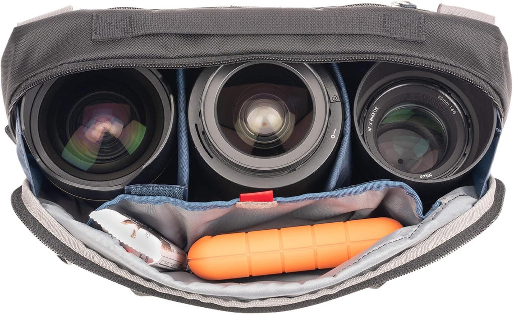 Think Tank PressPass 10 Crossbody, 6-5 Liter Shoulder Bag and Belt Pack for Cameras and Lenses