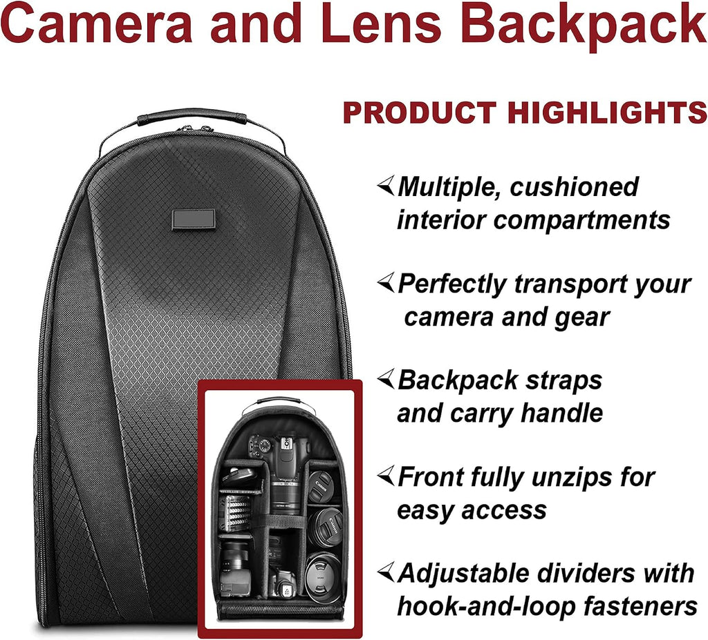 Canon EOS 2000D / Rebel T7 DSLR Camera with EF-S 18-55mm Lens + SanDisk 32GB Card Tripod Case Wideangle Lenses ZeeTech Accessory Bundle (20pc Bundle) (18-55MM, Card) Black (Renewed)