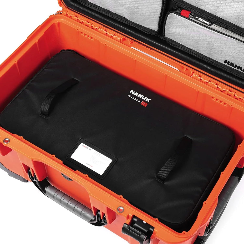 NANUK N-Cubik 17L Camera Bag Insert – Large Water-Resistant Cube – Shockproof Protective Camera Insert for Backpack – Perfect for Tech Gear & Accessories (11.4' x 13.3' x 6.6')