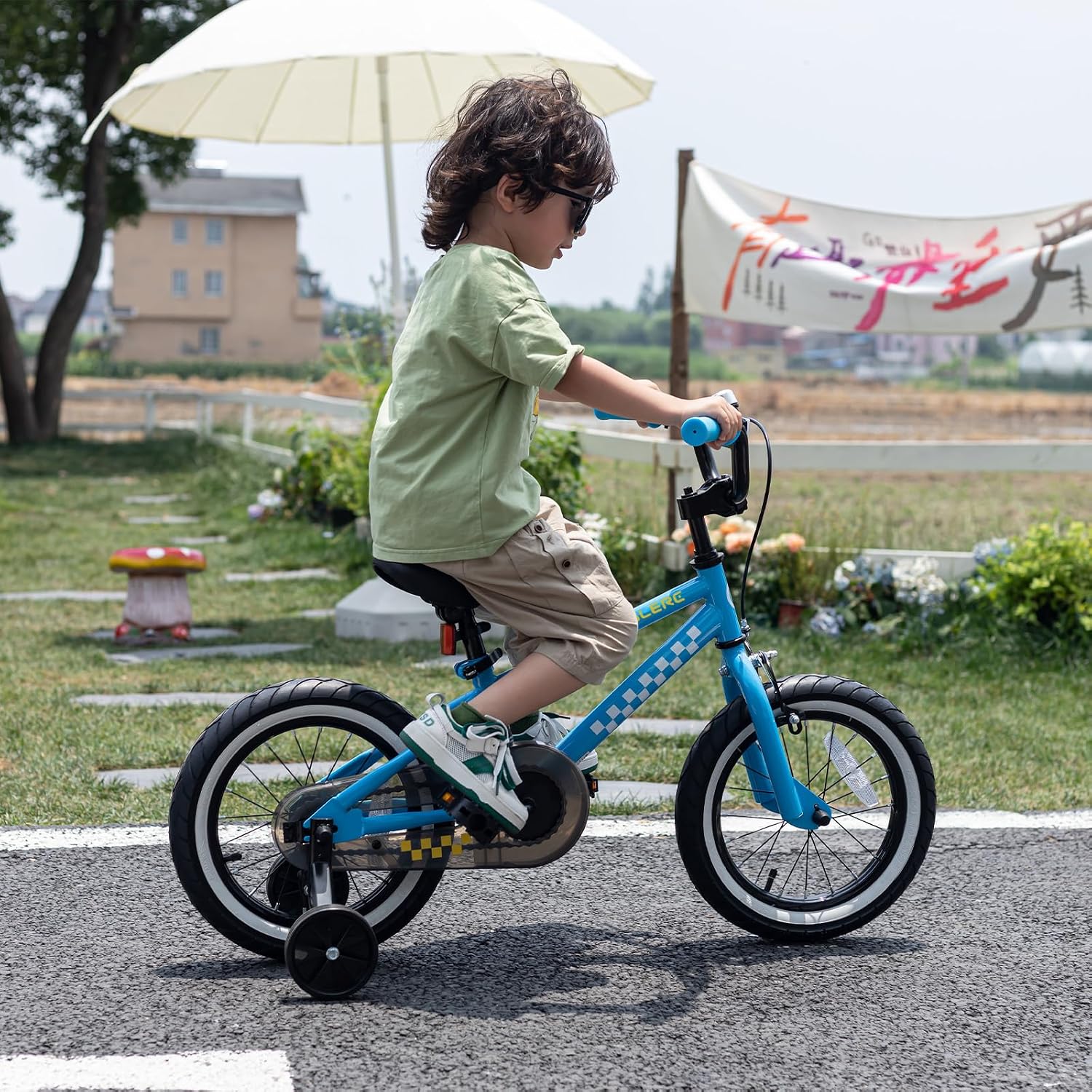Glerc NuNu 12 14 16 Inch Kids Bike BMX Style for 2-8 Years Old Boys Girls, Toddler Bicycles with Training Wheels & Coaster Brake, Multiple Colors | Toddler Bicycles, Training Wheels, Coaster Brake, Toddler Bicycles, Training Wheels, Coaster Brake