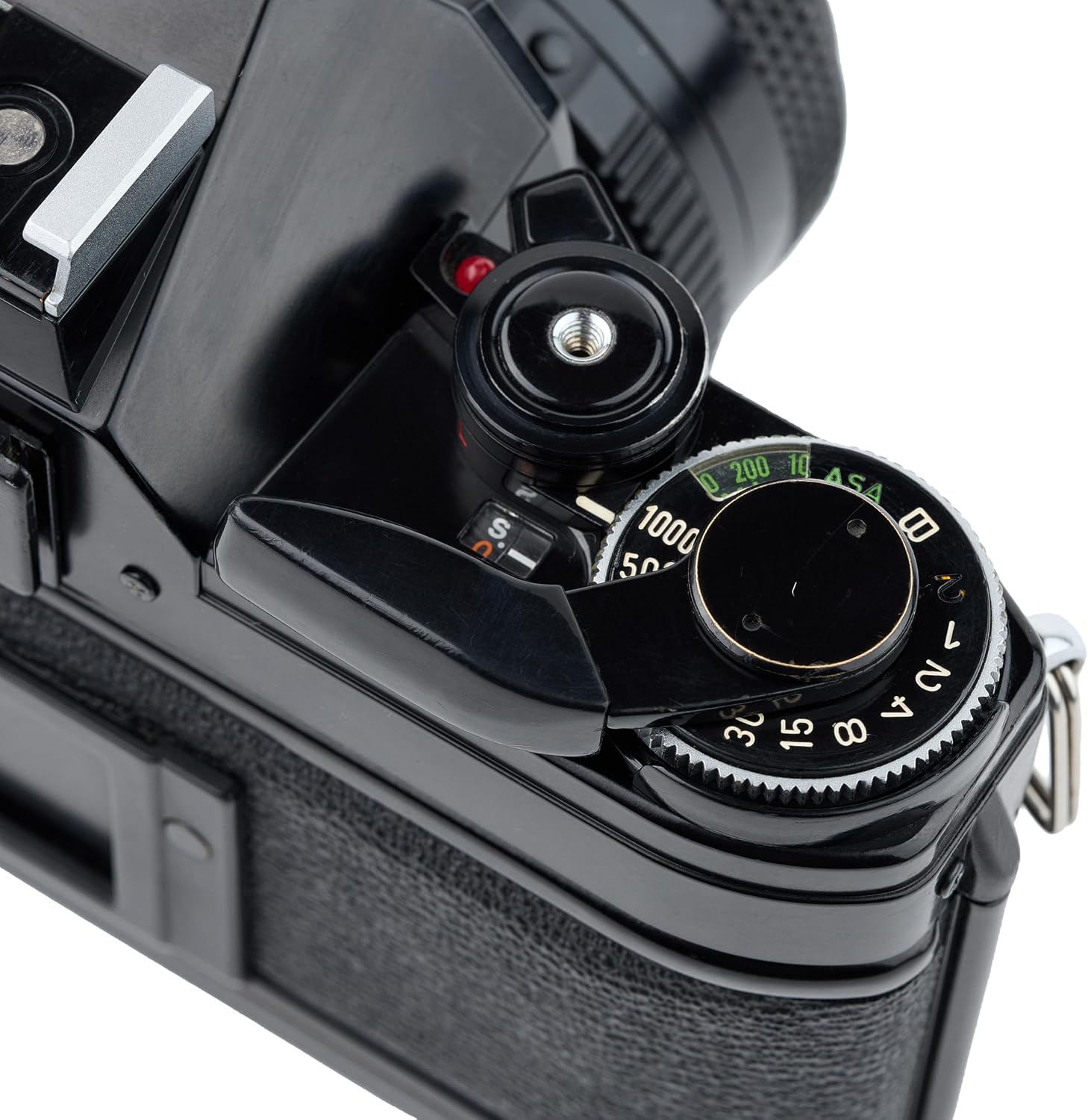 Canon AE-1 35mm SLR Film Manual Focus Camera (Black) with 50MM Canon FD Mount Lens. (Renewed)