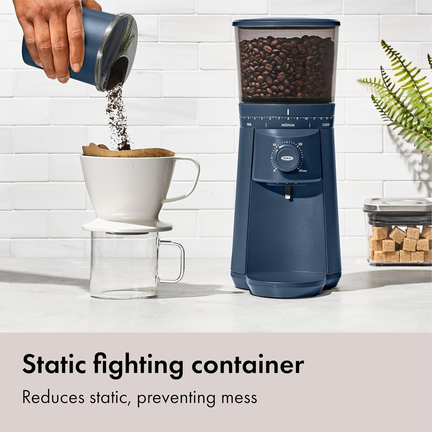 OXO Brew Conical Burr Coffee Grinder, Coffee Bean Grinder