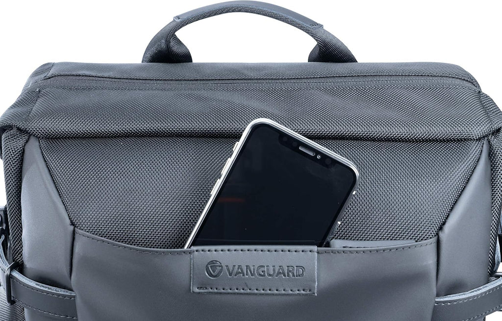 VANGUARD VEO SELECT45M BK Backpack/Shoulder Bag for DSLR Camera, Video Gear or Drone, Black
