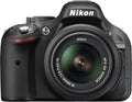 Nikon D5200 24.1 MP CMOS Digital SLR with 18-55mm f/3.5-5.6 AF-S DX VR NIKKOR Zoom Lens (Black)