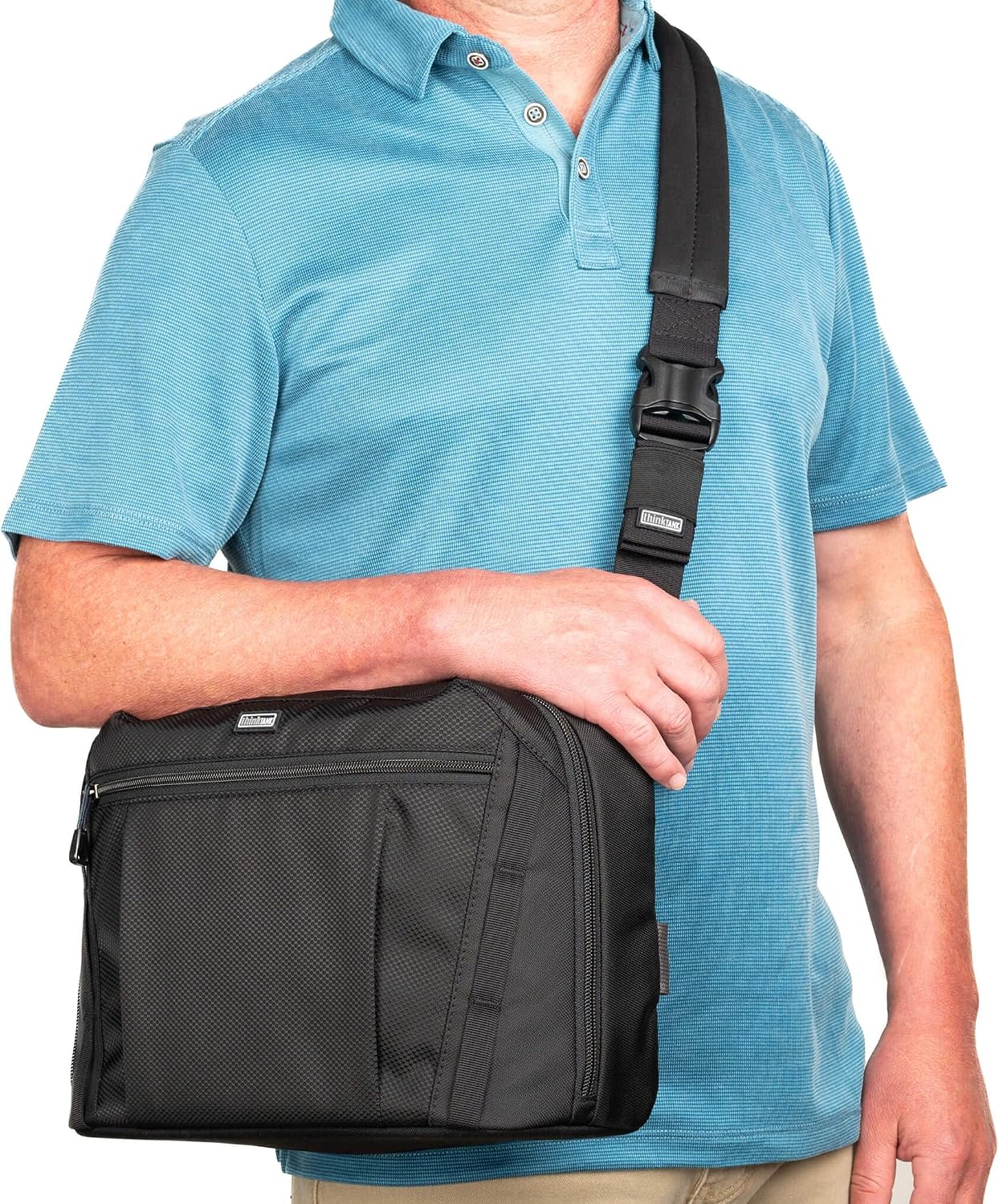 Think Tank PressPass 20 Crossbody, 11-Liter Shoulder Bag and Belt Pack for Cameras and Lenses