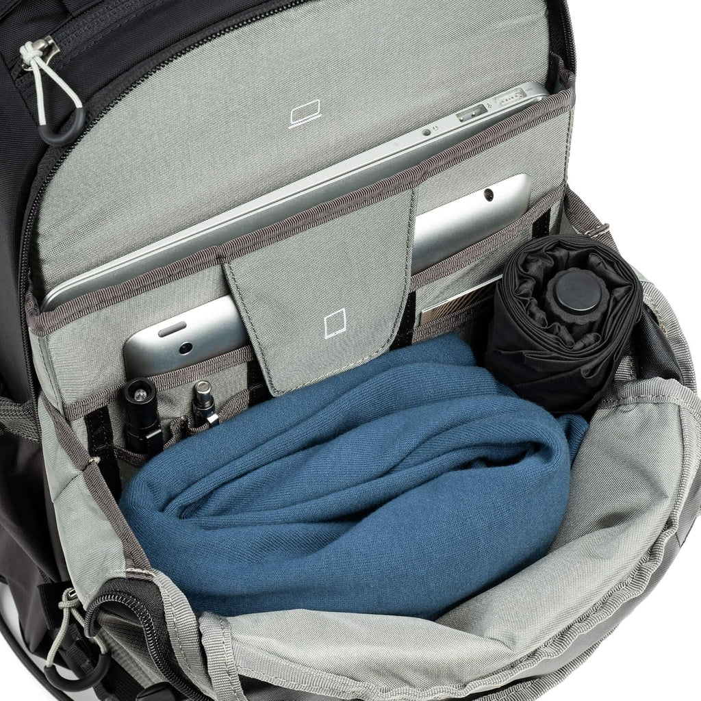 Think Tank BackLight 18L Camera Daypack Backpack for DSLR, Mirrorless, Photography and Video - Slate Black
