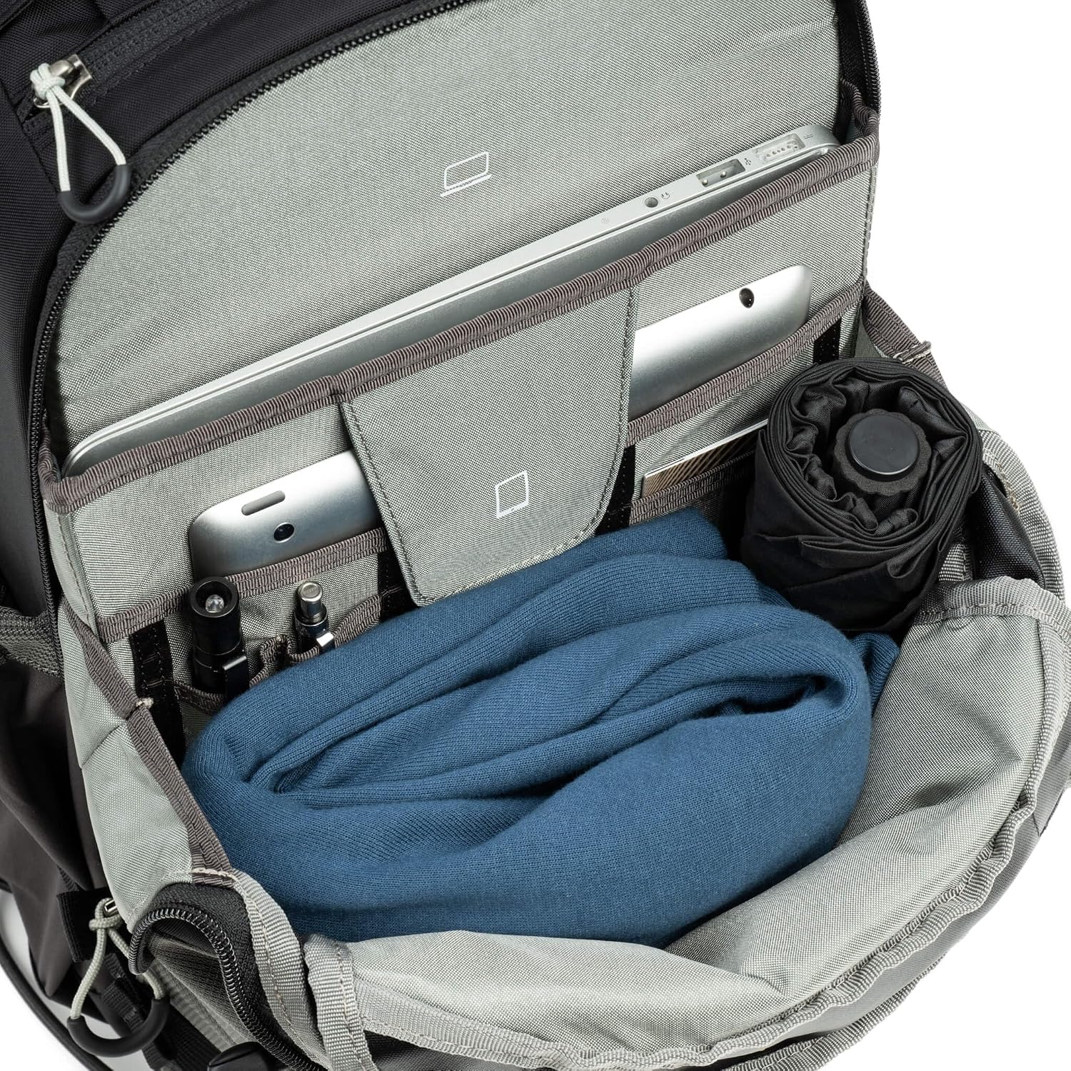 Think Tank BackLight 18L Camera Daypack Backpack for DSLR, Mirrorless, Photography and Video - Slate Black