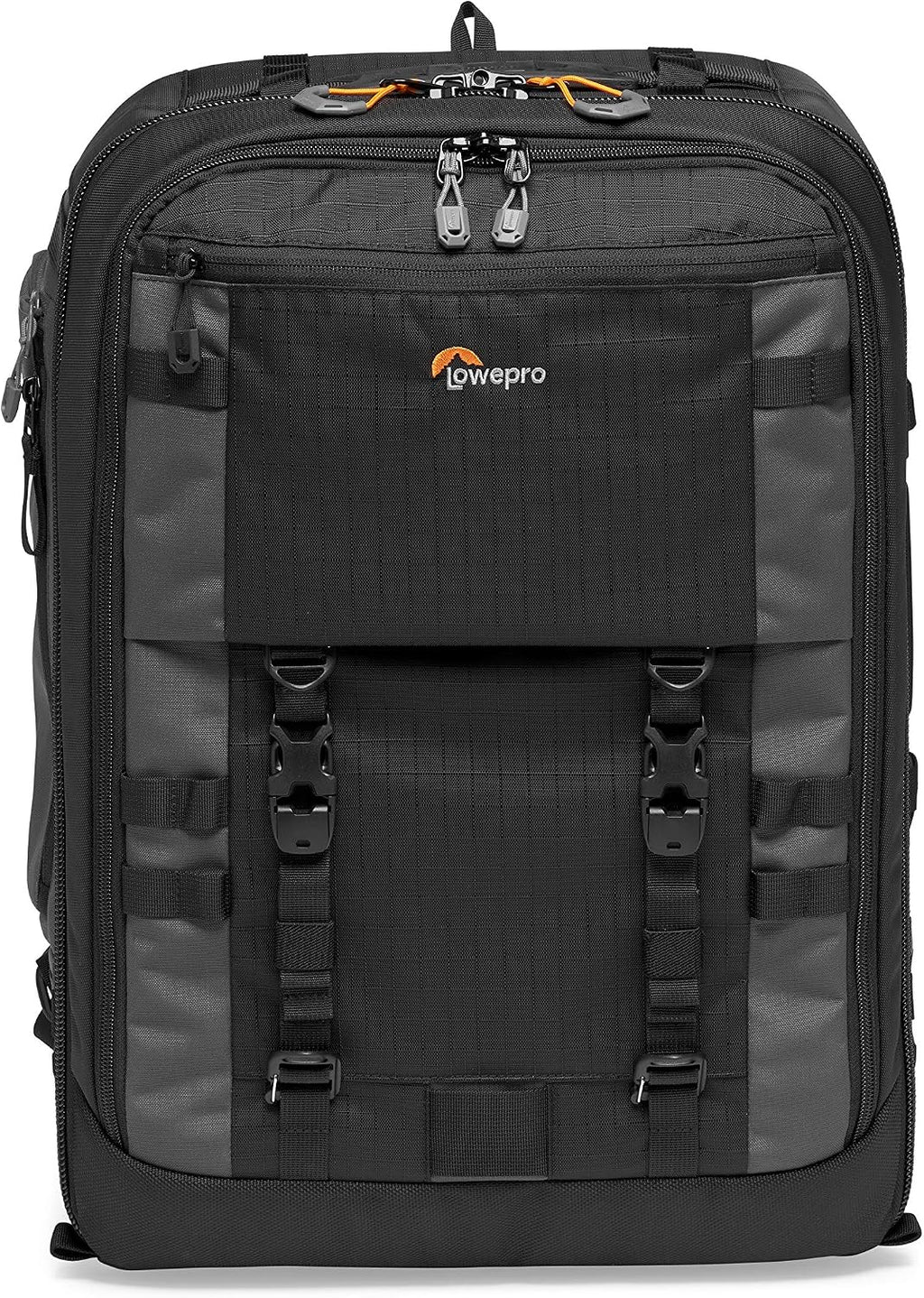 Lowepro Pro Trekker BP 450 AW II,Outdoor Camera Bag,Camera Backpack with Recycled Fabric,Fits 15' Laptop or Tablet,MaxFit Dividers,Weatherproof Cover,Mirrorless or DSLR Camera Case,Black or Dark Grey