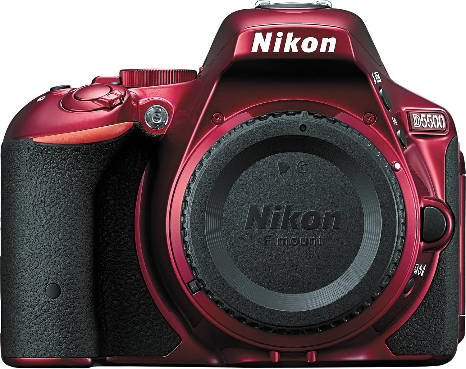 Nikon D5500 DX-format Digital SLR w/ 18-55mm VR II Kit (Red)