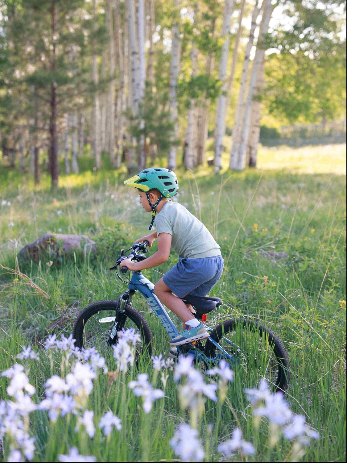 Glerc 20 24 Inch Kids Bike, Kids Mountain Bike for Boys and Girls Ages 6-15, 21-Speed Skyline Bicycle with Front Suspension and Disc Brakes, Multiple Colors