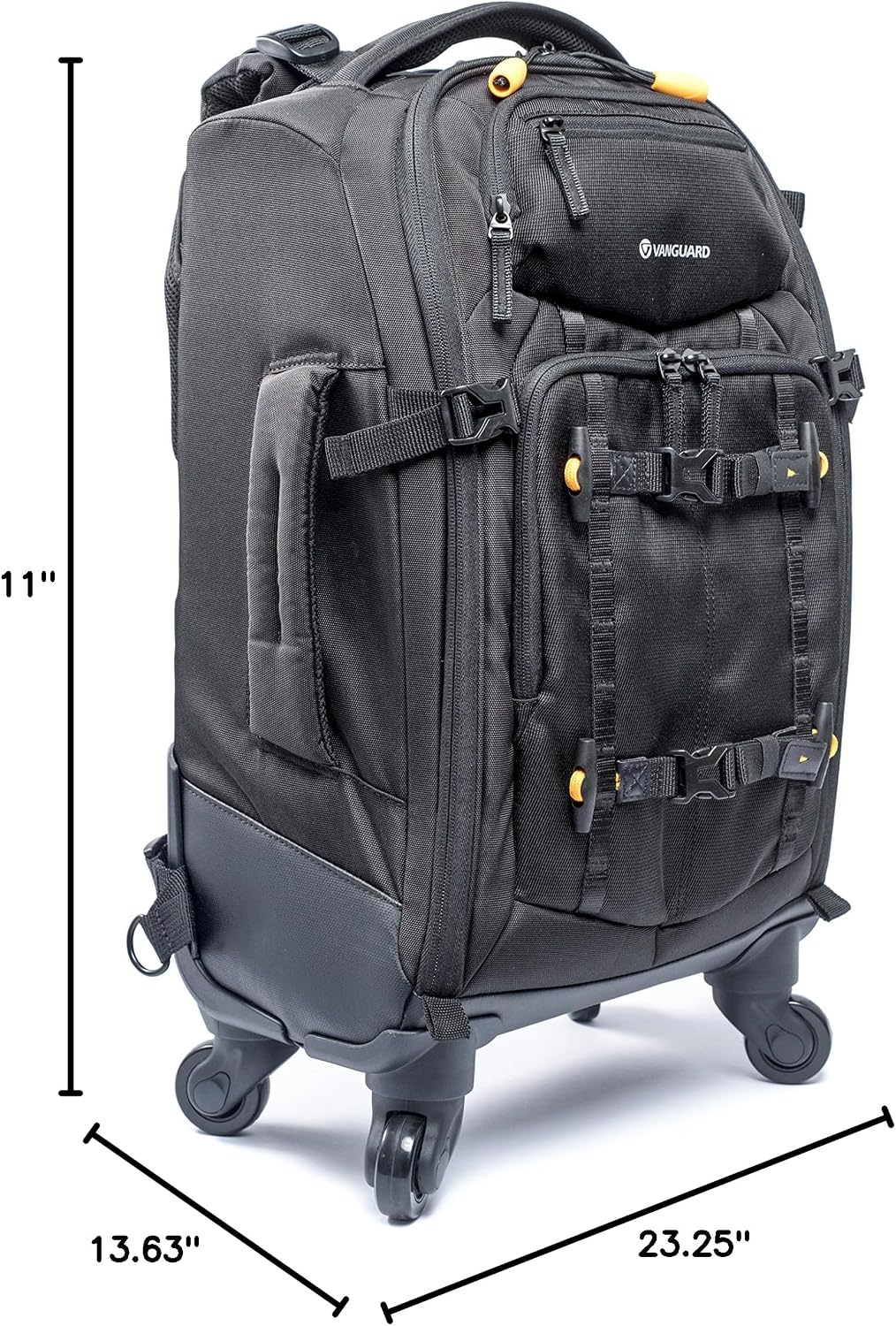 VANGUARD ALTA Fly 58T DSLR Camera Backpack, 8 Wheel Spinner/Trolley