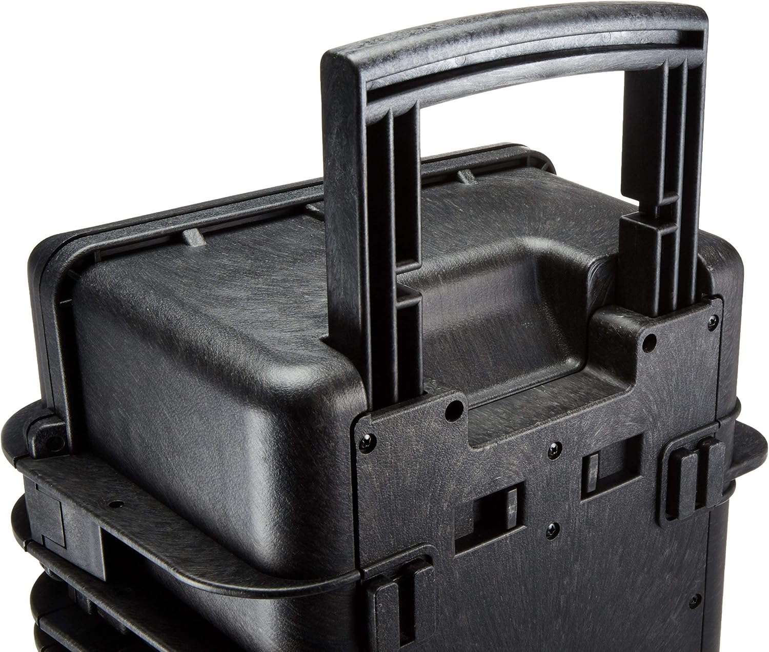 Amazon Basics Hard Protective Camera Case with Wheels, Large, Black, 22'L x 14'W x 9.8'H