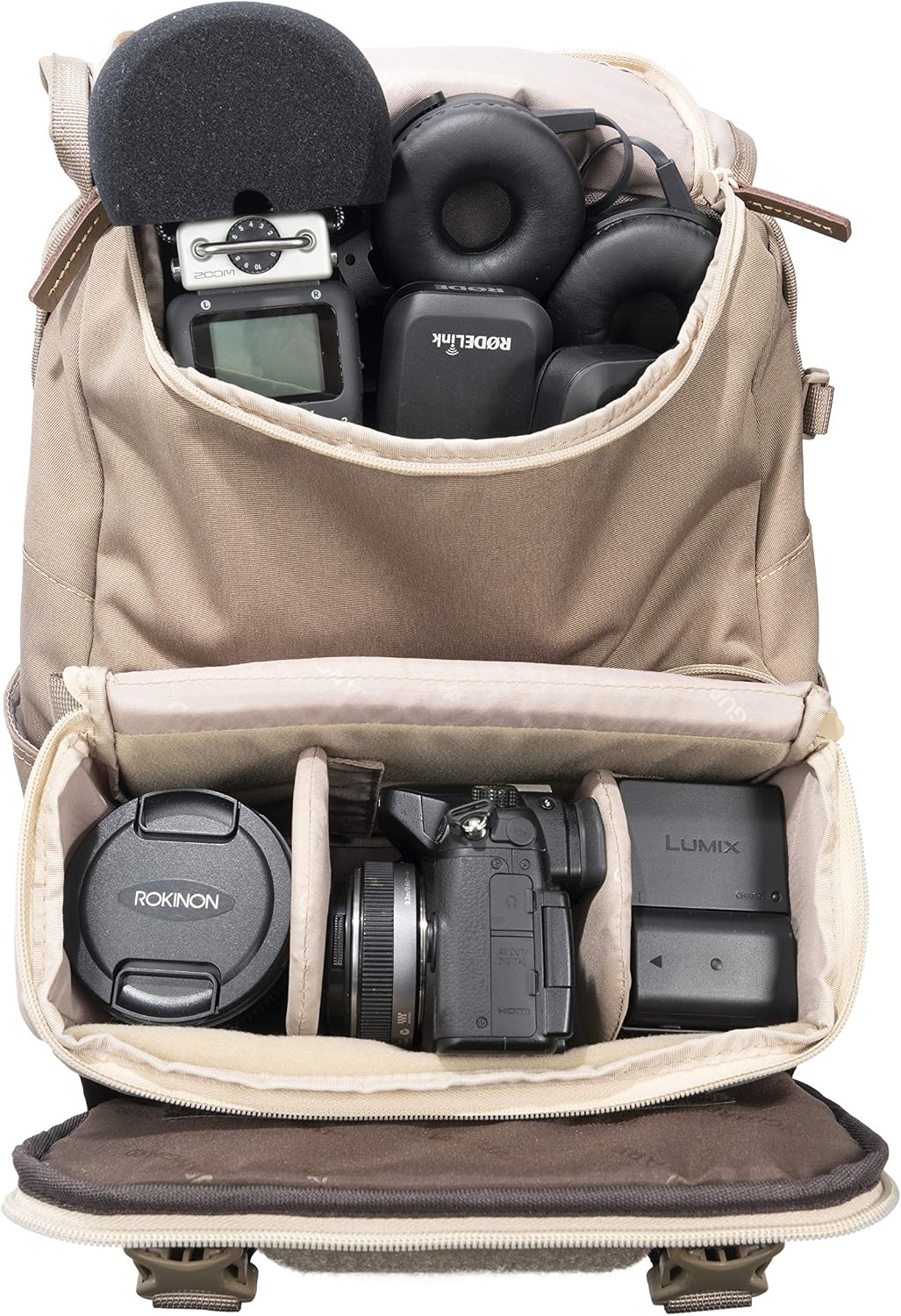 Vanguard VEO RANGE41M BG Daypack for Mirrorless/CSC Camera or Small Drone, Beige