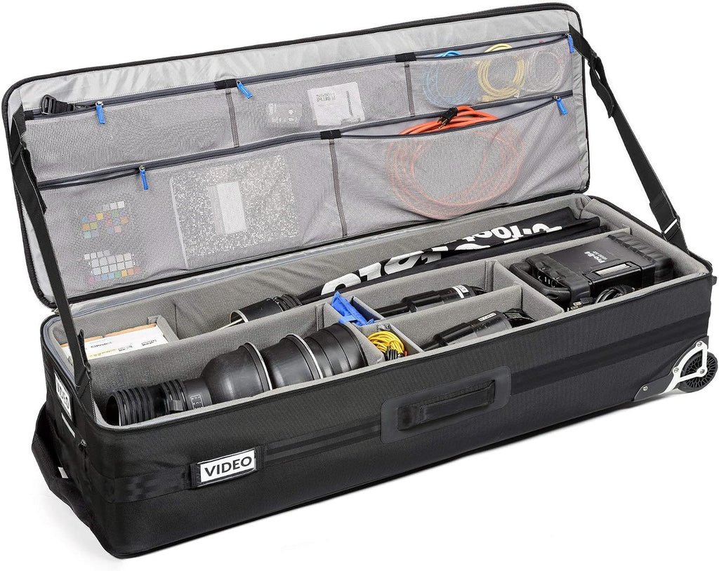 Think Tank Production Manager 50 V2, 2 Wheel Rolling Camera Case - Black, Large