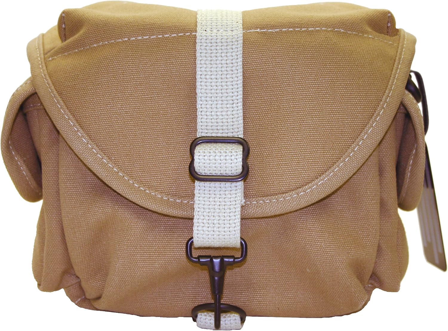 Domke F-8 Small Shoulder Bag for a small mirrorless, point and shoot camera and accessories - Sand