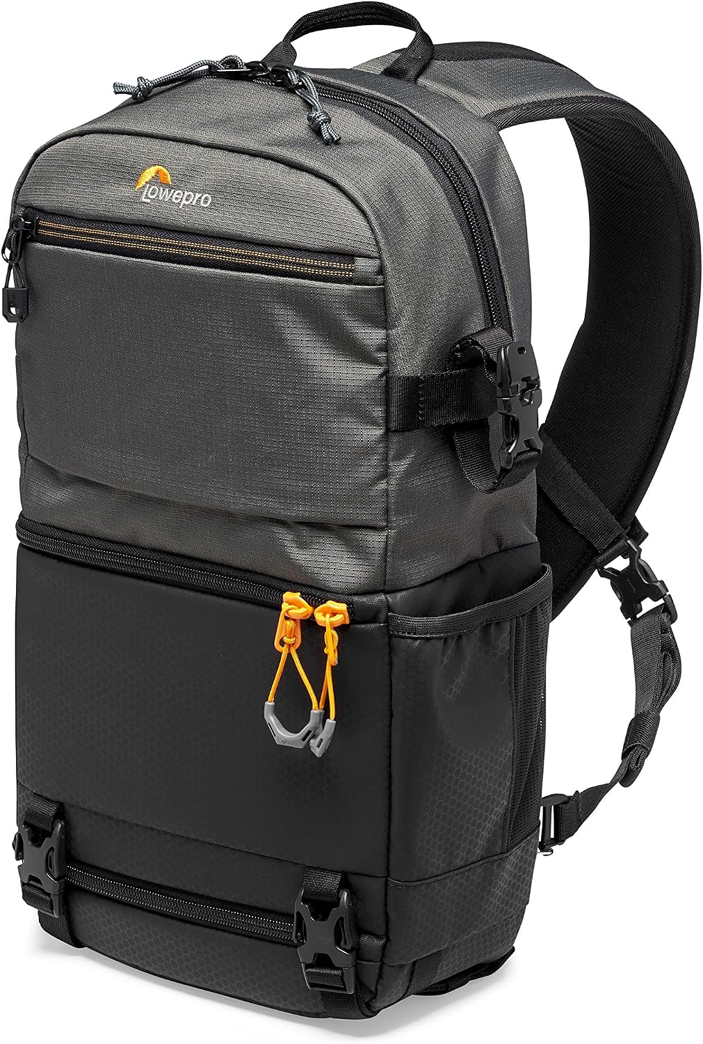 Lowepro Slingshot SL 250 AW III Mirrorless and DSLR Sling Camera Bag with QuickDoor Access and 10 inch Tablet Compartment DSLR Accessories - for Sony A7, iPad, Surface Pro - 300D Ripstop - Grey, Model: LP37334-PWW