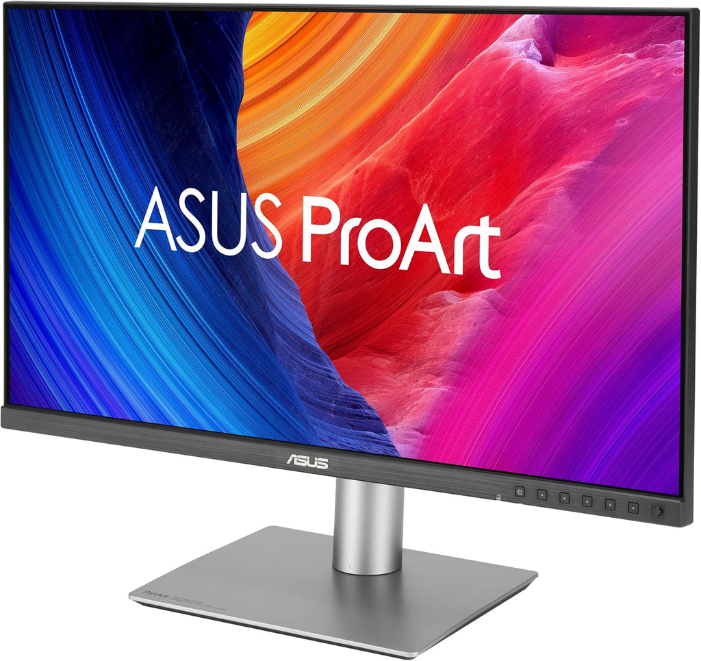 ASUS ProArt Display 27' 5K HDR Professional Monitor (PA27JCV) - 5K (5120 x 2880), IPS, 99% DCI-P3, 100% sRGB, ΔE < 2, USB-C PD 96W, Calman Verified, Color Accurate, LuxPixel, 3 yr Warranty
