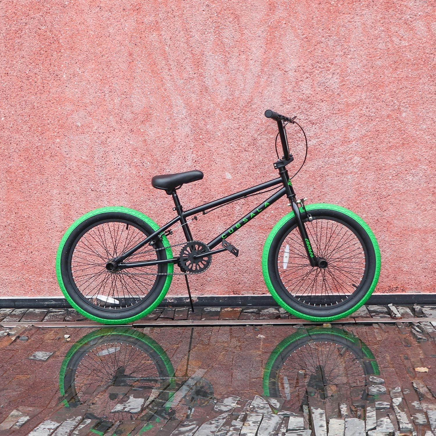 cubsala Freestyle BMX Bike, 18 20 Inch Kids Bicycle for 5-13 Years Old Kids and Beginner Level Rider, Multiple Colors