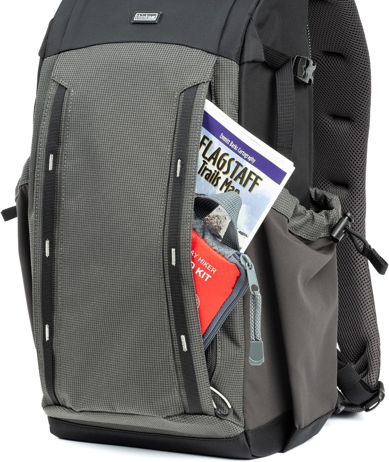 Think Tank Backlight Sprint Lightweight Slim Camera Daypack Backpack for DSLR, Mirrorless, Photography and Video - Slate Black