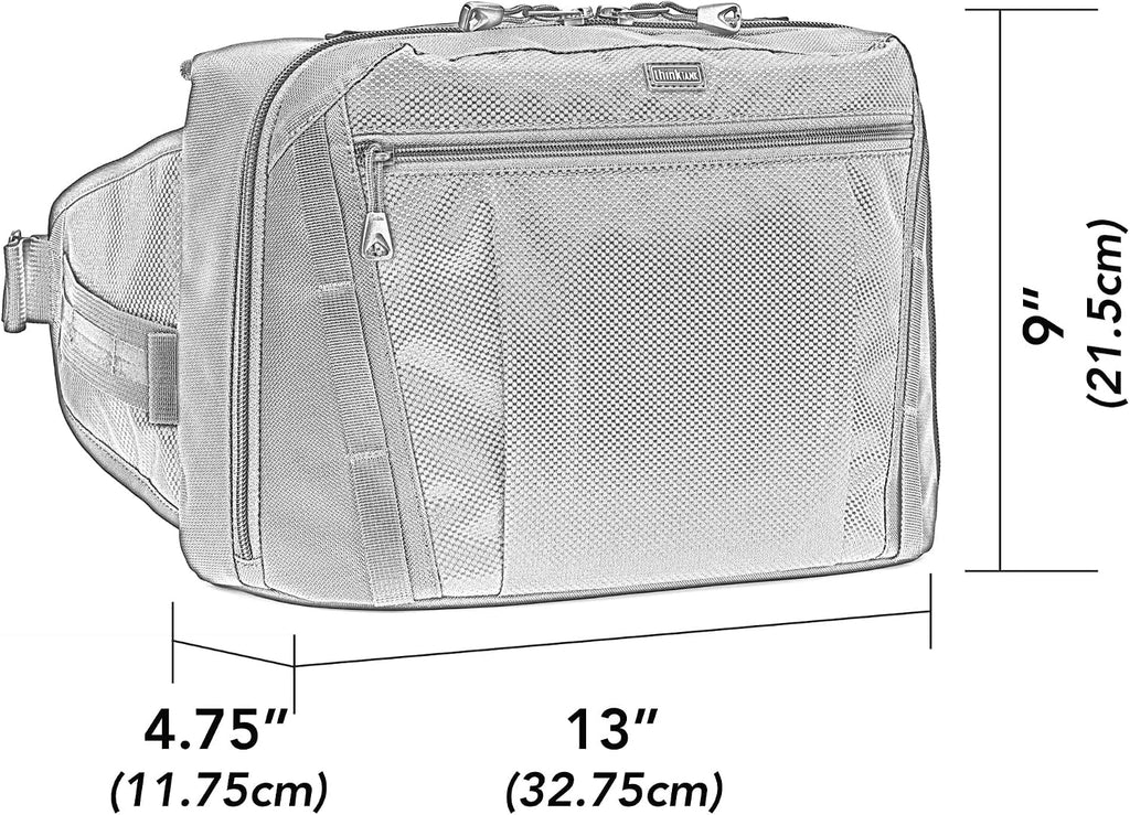 Think Tank PressPass 20 Crossbody, 11-Liter Shoulder Bag and Belt Pack for Cameras and Lenses