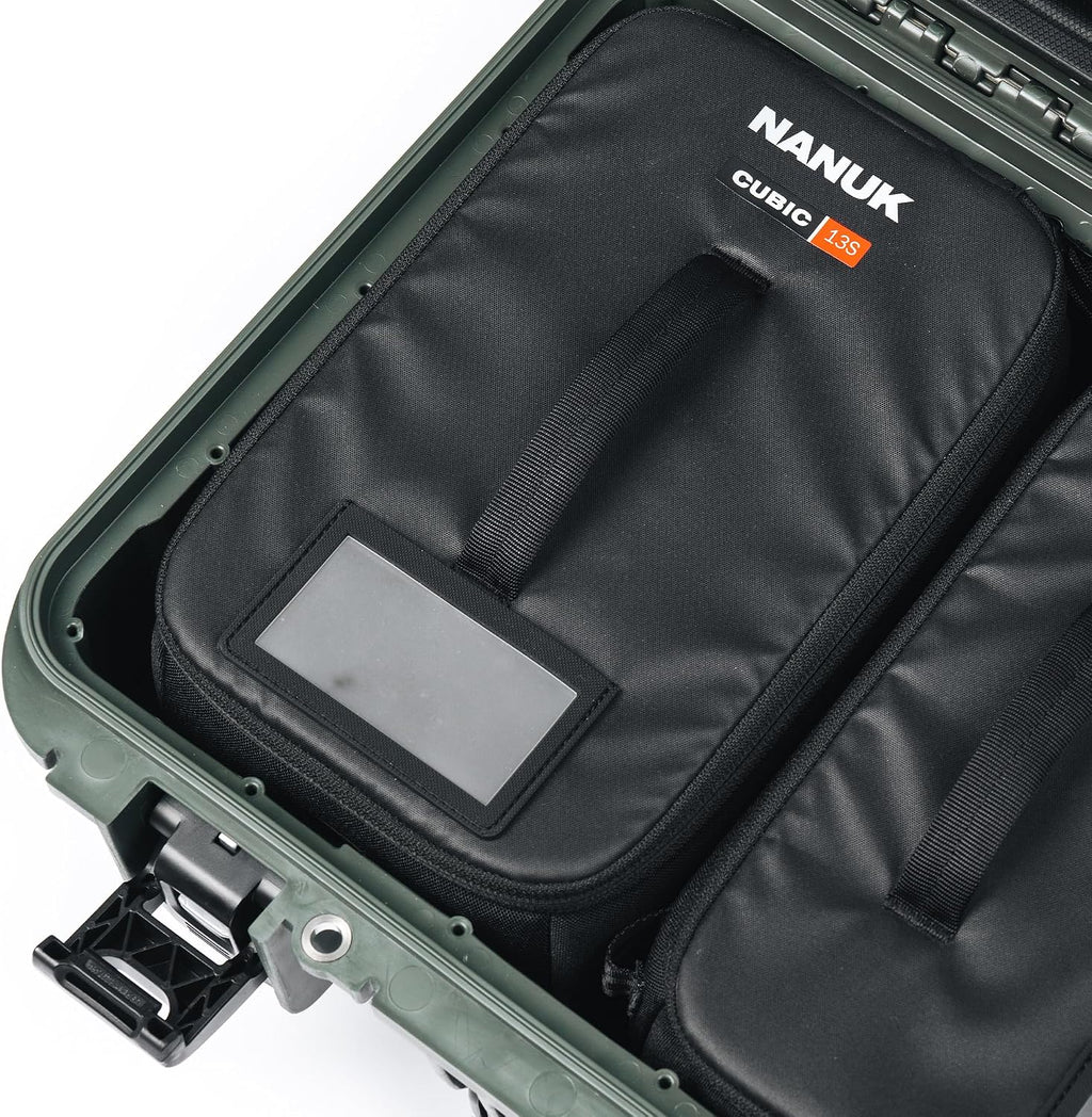 NANUK N-PVD Messenger Bag for Camera and Drone, Black - 15L