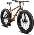 Mongoose Argus Trail or ST Fat Tire Mountain Bike, 20, 24 or 26 Inch Bike for Kids and Adults, 7 or 16 Speed, Aluminum or Steel Frame, Knobby Mountain Fat Tires, Mechanical Disc Brakes