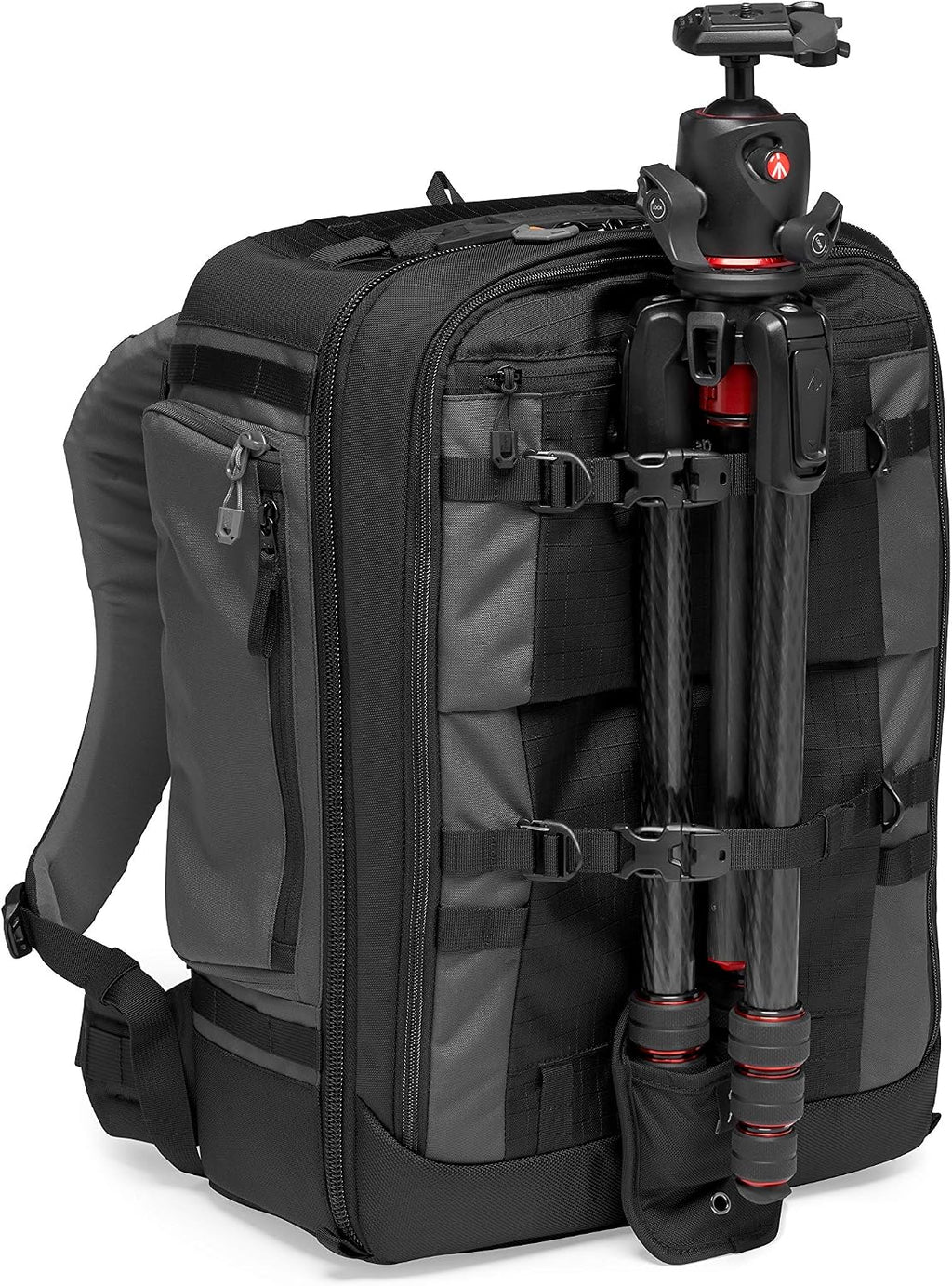 Lowepro Pro Trekker BP 450 AW II,Outdoor Camera Bag,Camera Backpack with Recycled Fabric,Fits 15' Laptop or Tablet,MaxFit Dividers,Weatherproof Cover,Mirrorless or DSLR Camera Case,Black or Dark Grey