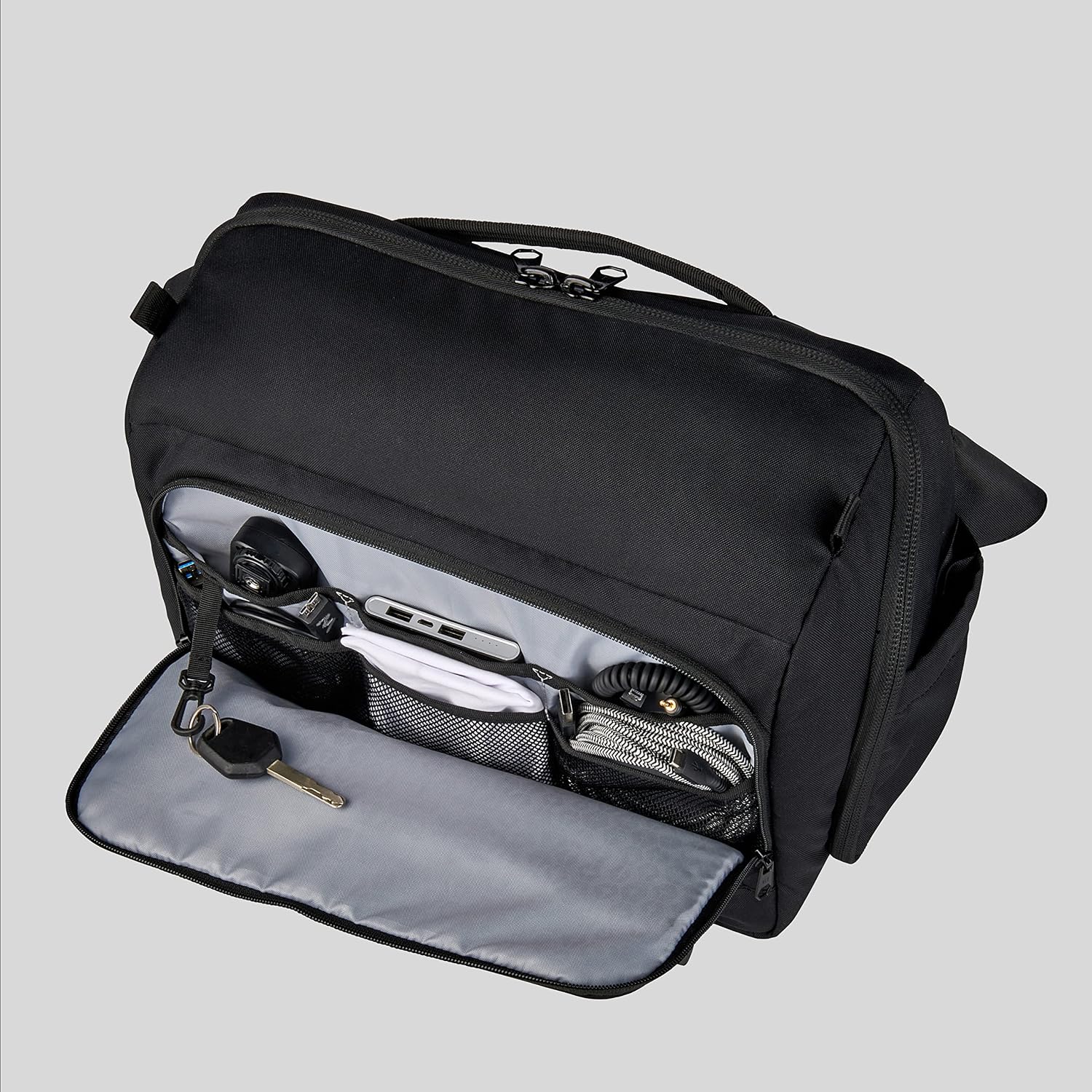 HEX Ranger DSLR XL Camera Sling – with Adjustable Carry Straps, Ample Interior Dividers, Water-Resistant Fabric, YKK Premium Zippers & More – Black