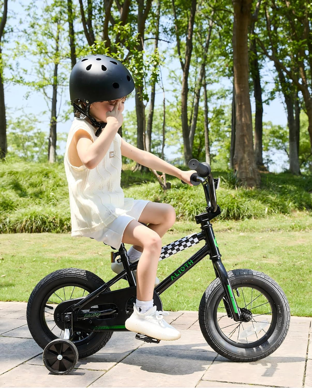 vollsch BMX Style 12 14 16 Inch Kids Bike Training Wheels 20'' Bicycle with Kickstand for 2-14 Years Old Toddlers Boys Girls Coaster Brake Multiple Colors