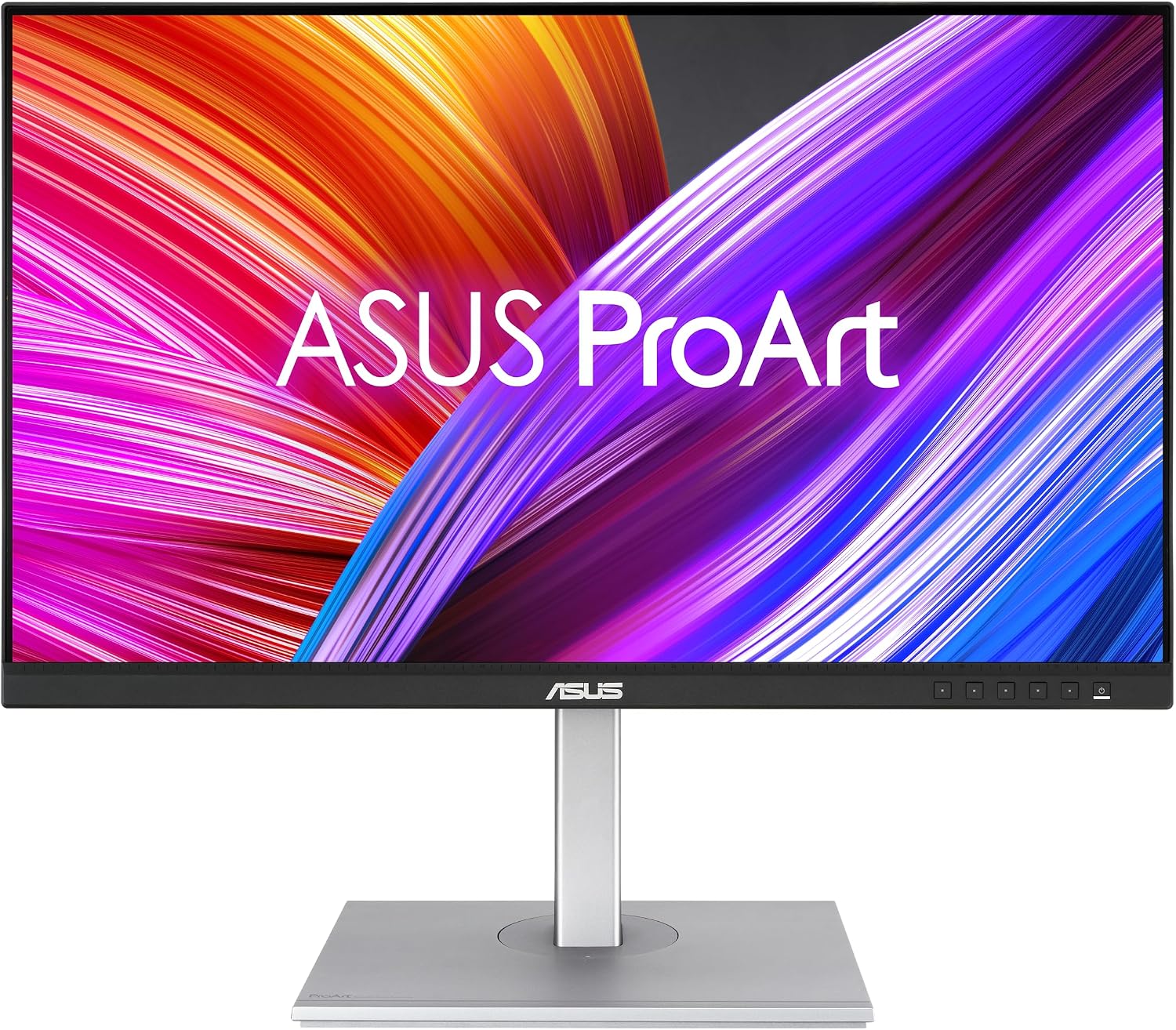 ASUS ProArt Display 27' 1440P Professional Monitor (PA278CGV) - IPS, QHD (2560 x 1440), 144Hz, 95% DCI-P3, ΔE < 2, Calman Verified, USB-C PD 90W, FreeSync Premium, DisplayHDR 400, Height Adjustable