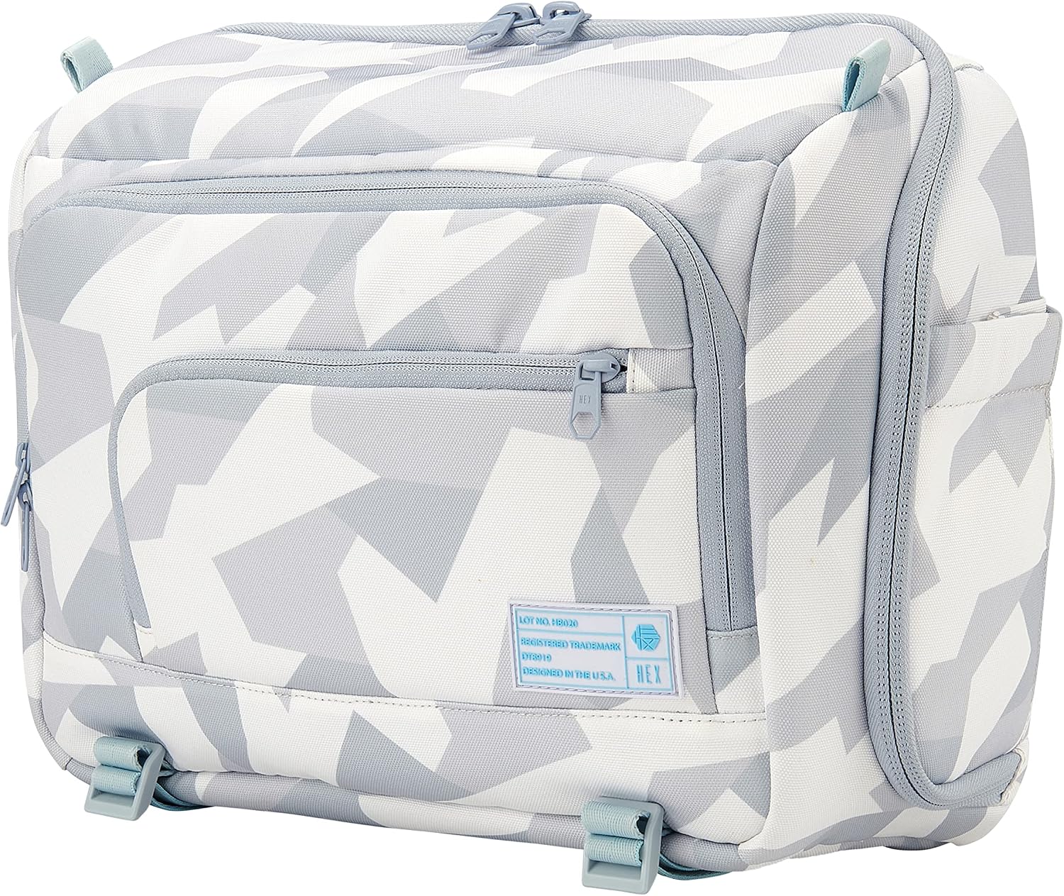 HEX Ranger DSLR XL Camera Sling – with Adjustable Carry Straps, Ample Interior Dividers, Water-Resistant Fabric, YKK Premium Zippers & More – Arctic Camo